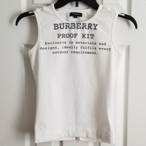Burberry insignia Tank top.